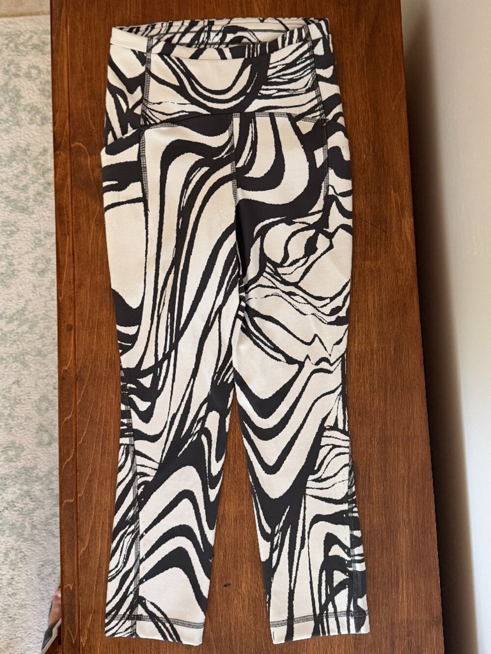 Lululemon Swift Speed High-Rise Crop Legging 21" Spin Off Jacquard Vapor Size 2